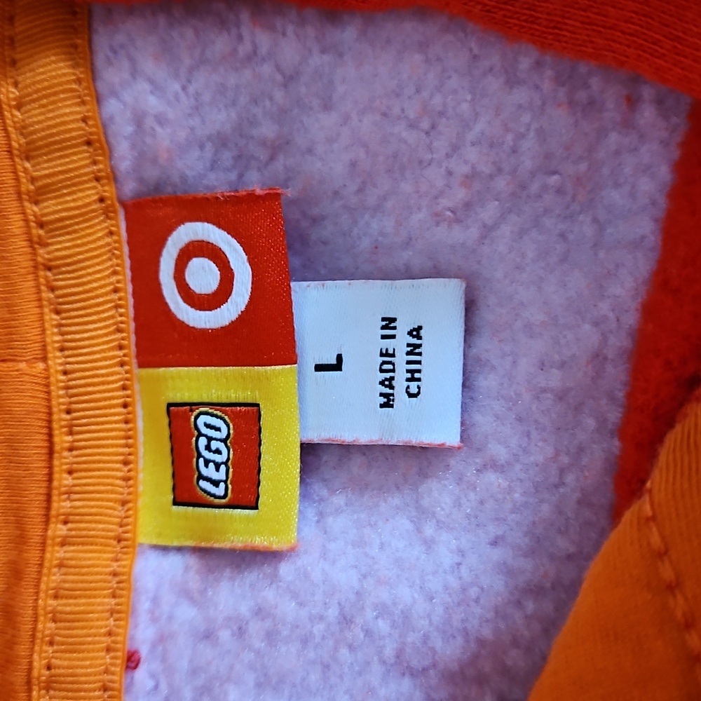 Lego X Target Color Block Hoodie Size L - Picture 3 of 16